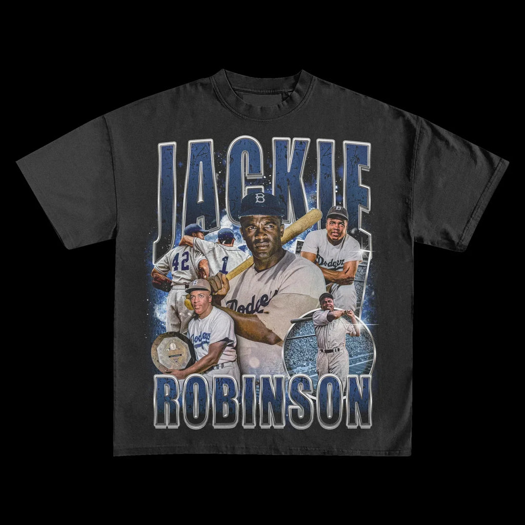 Jackie Robinson Dodgers TEE Hoodie, Sweatshirt | CoreVibeTees.com (Image 2)