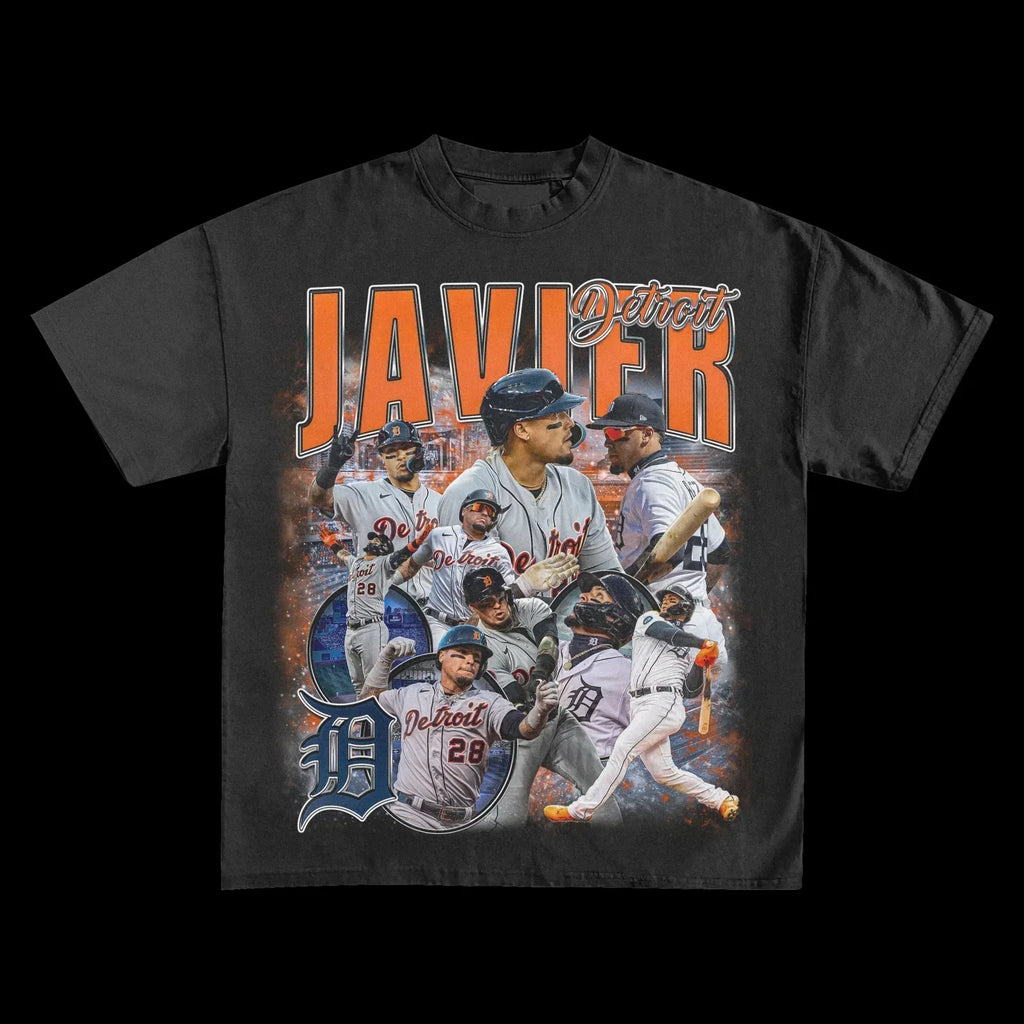 Javier Baez Tigers TEE Hoodie, Sweatshirt | CoreVibeTees.com (Image 1)