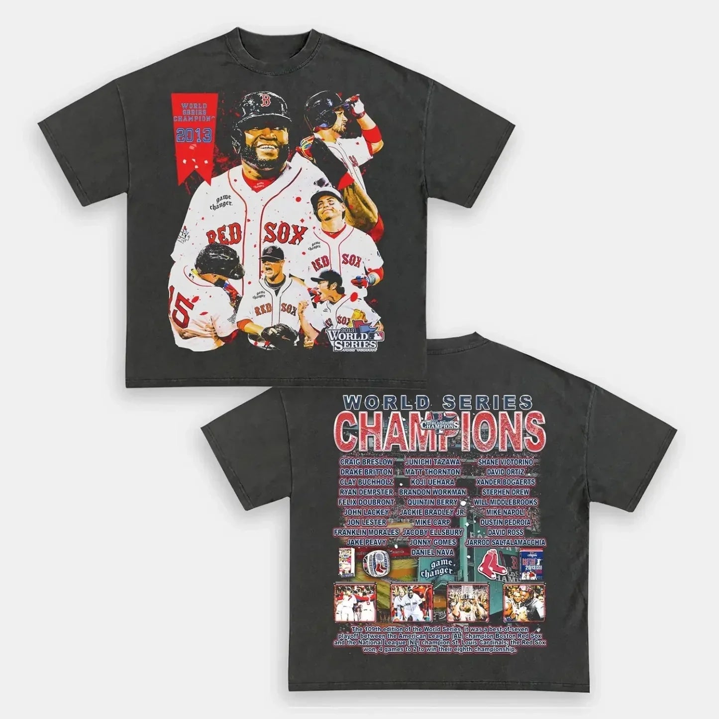 Red Sox Back Design TEE Hoodie, Sweatshirt | CoreVibeTees.com (Image 3)