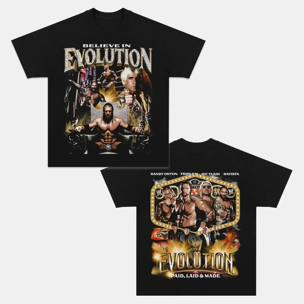 Evolution Back Design TEE Hoodie, Sweatshirt | CoreVibeTees.com (Image 1)