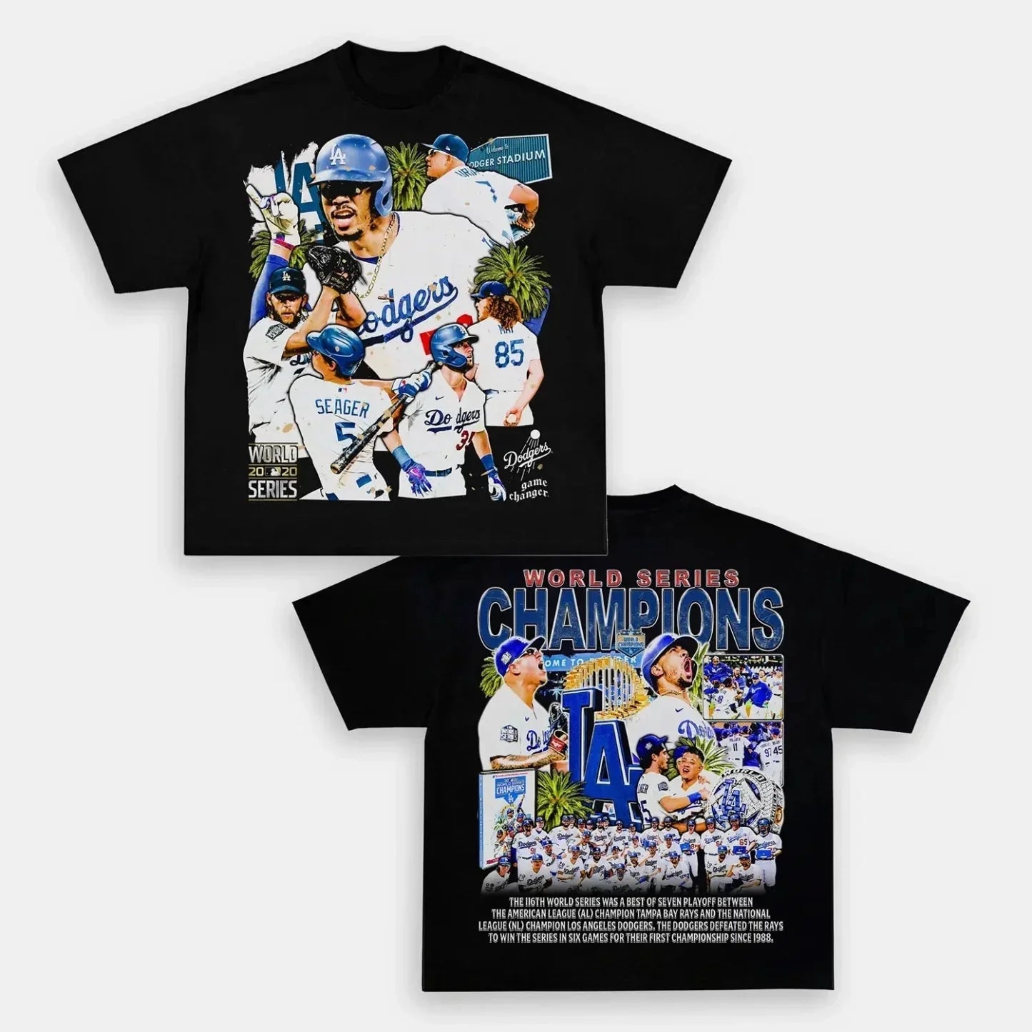 Dodgers Back Design TEE Style001 Hoodie, Sweatshirt | CoreVibeTees.com (Image 1)