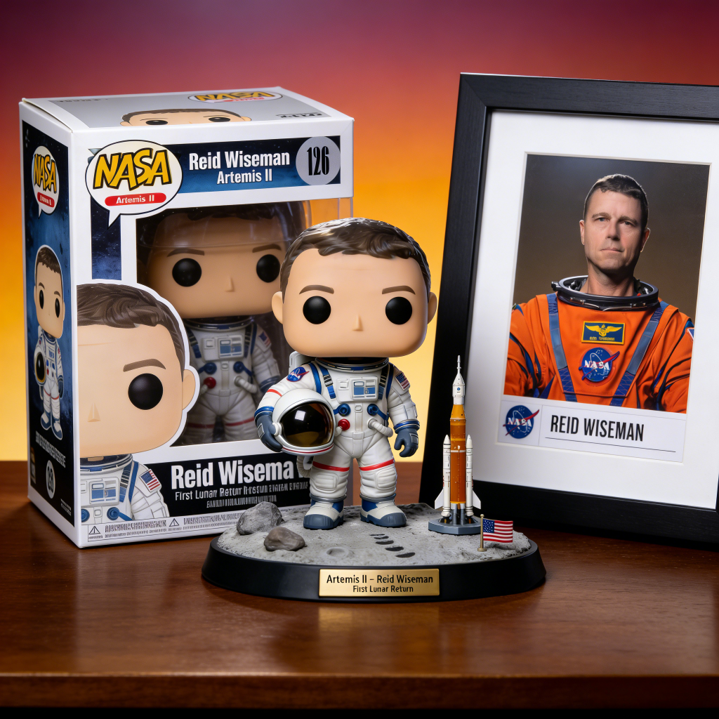 Reid Wiseman/Christina Koch Artemis II Pop! Figure