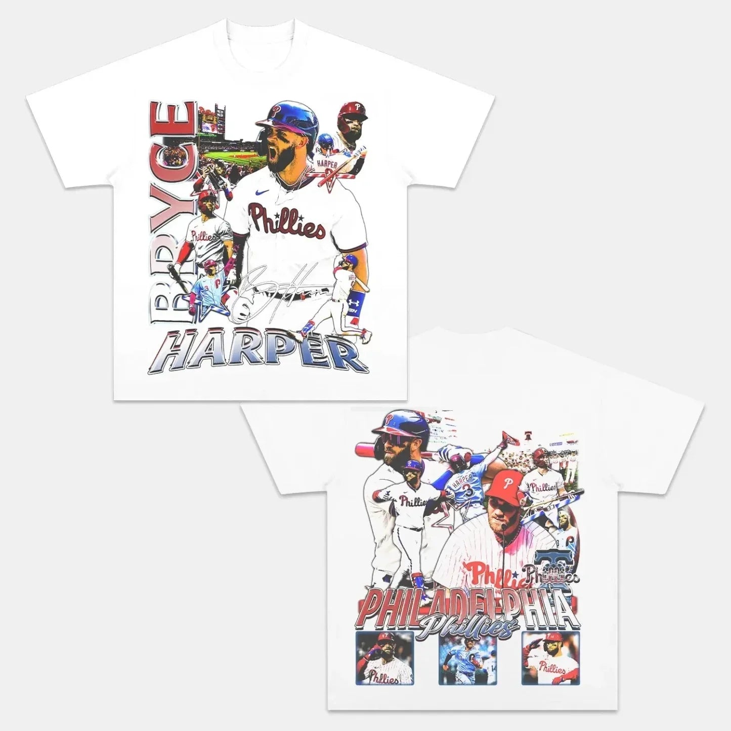 Bryce Harper Back Design TEE Style001 Hoodie, Sweatshirt | CoreVibeTees.com (Image 2)