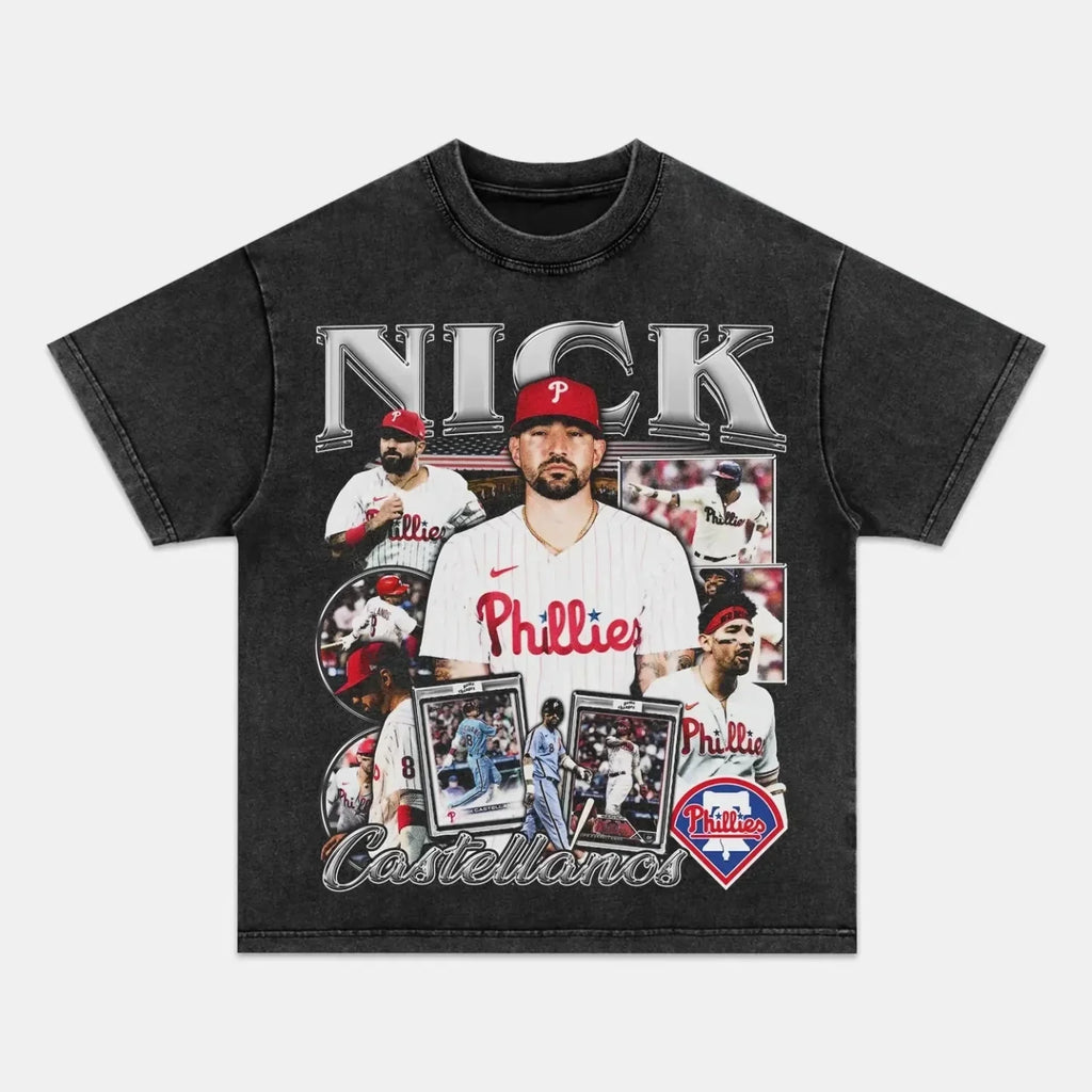 Nick Castellanos TEE Style001 Hoodie, Sweatshirt | CoreVibeTees.com (Image 3)