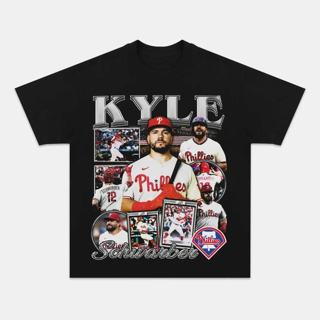 Kyle Schwarber TEE Style001 Hoodie, Sweatshirt | CoreVibeTees.com (Image 1)