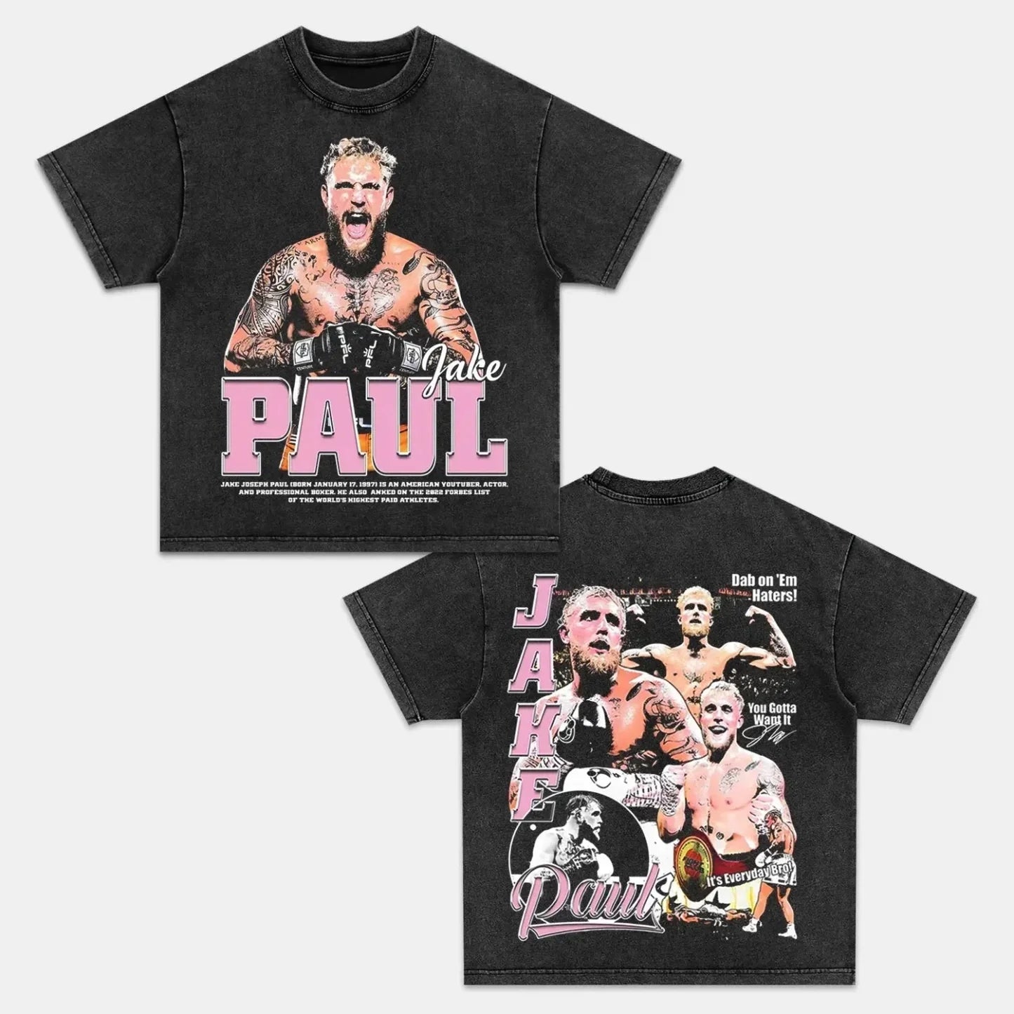 Jake Paul Back Design TEE Hoodie, Sweatshirt | CoreVibeTees.com (Image 2)