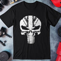 UK Skull Distressed T-Shirt - Hoodie, Sweatshirt | CoreVibeTees.com (Image 1)