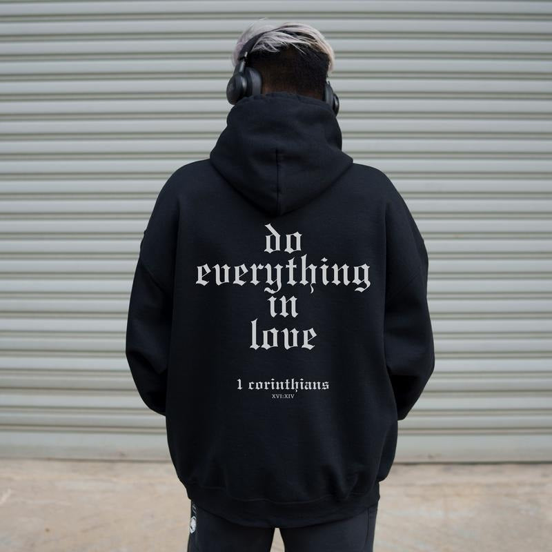 1 Corinthians Bible Verse Hoodie Christian Hoodie Christian Merch Mens Christian Streetwear Jesus Hoodie Christian Sweatshirt Jesus  T-shirt, sweater and Hoodie
