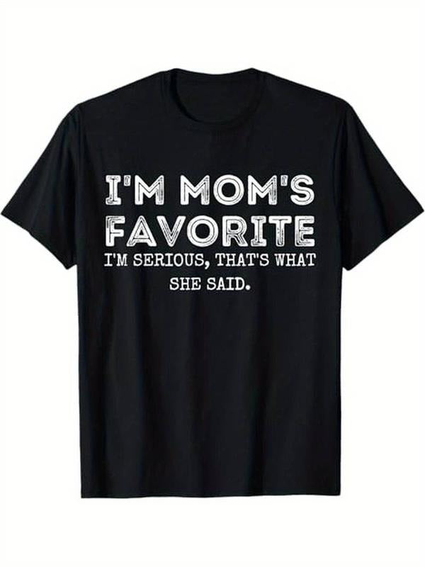 [100% Cotton] [Funny Mom's Favorite Tee] Funny That's What She Said T-Shirt - 100% Cotton