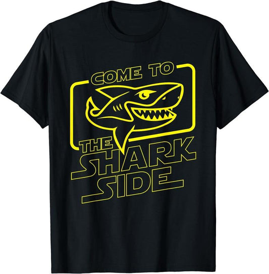 [100% Cotton] Come To The Shark Side - Funny Shark Lover Ocean Wildlife T-Shirt