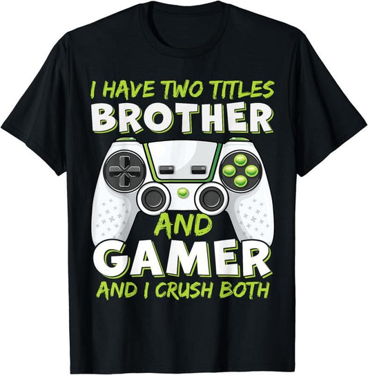 [100% Cotton] Funny Gaming Boys Girls Men Gamer Video Game T-Shirt