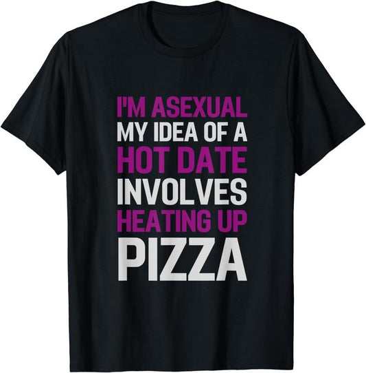 [100% Cotton] LGBT Ace Flag Funny Asexuality Asexual Pride Plus-size casual trend T-Shirt