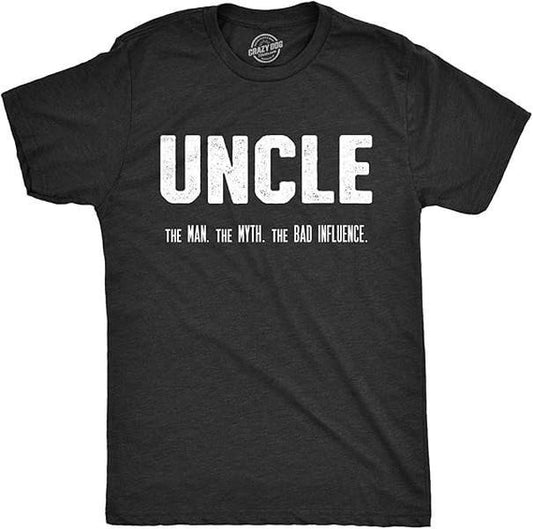 [100% Cotton] Mens Funny Uncle T Shirts Sarcastic Family Tees for Guysstyle{n002}3