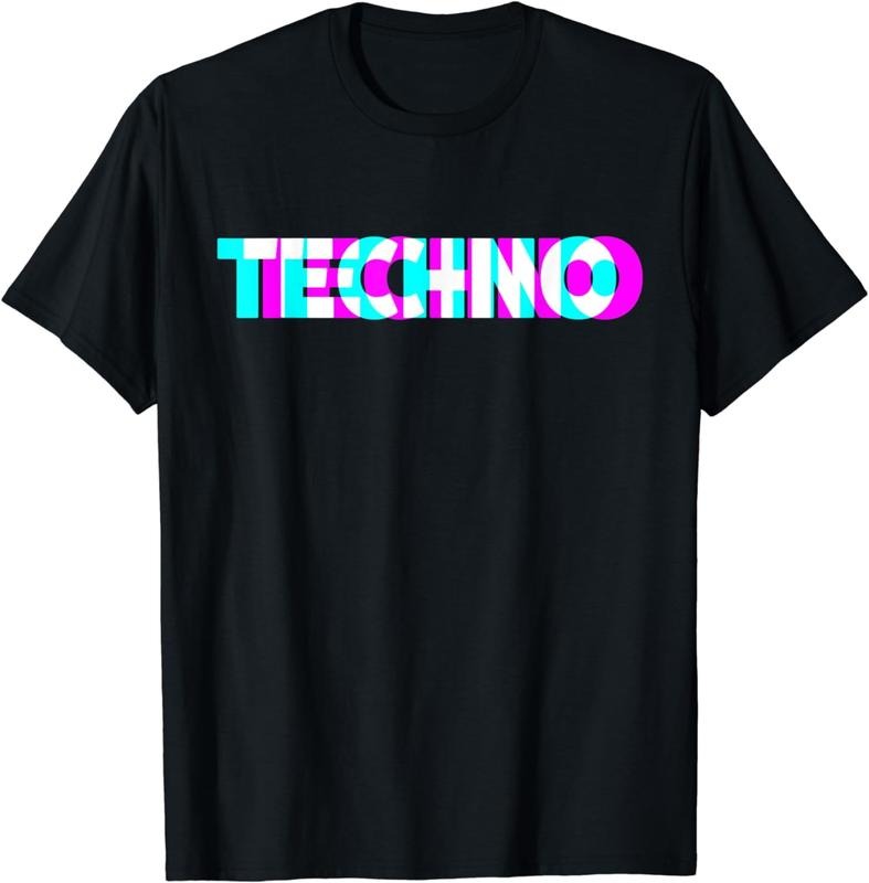 [100% Cotton] Techno Music T-Shirt