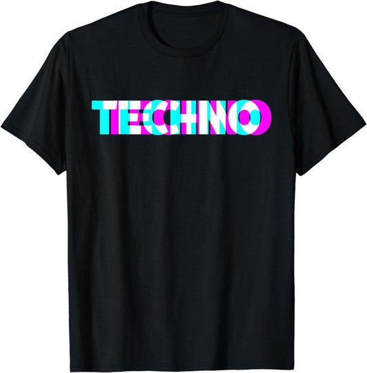 [100% Cotton] Techno Music T-Shirt