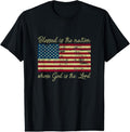 100% Cotton Blessed Is The Nation Whose God Is The Lord Prayer T-Shirt Hoodie, Sweatshirt | CoreVibeTees.com