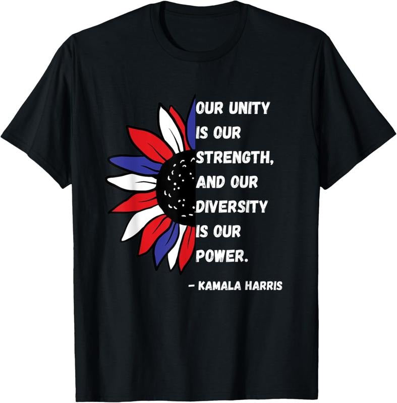 [100% Cotton]Diversity Is Our Power Kamala Harris Quote Inauguration 2021 T-Shirt