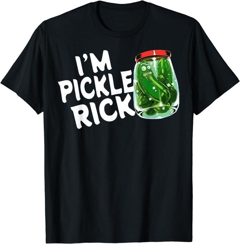 [100% Cotton]I'm Pickle Rick Pickle Funny T-Shirt