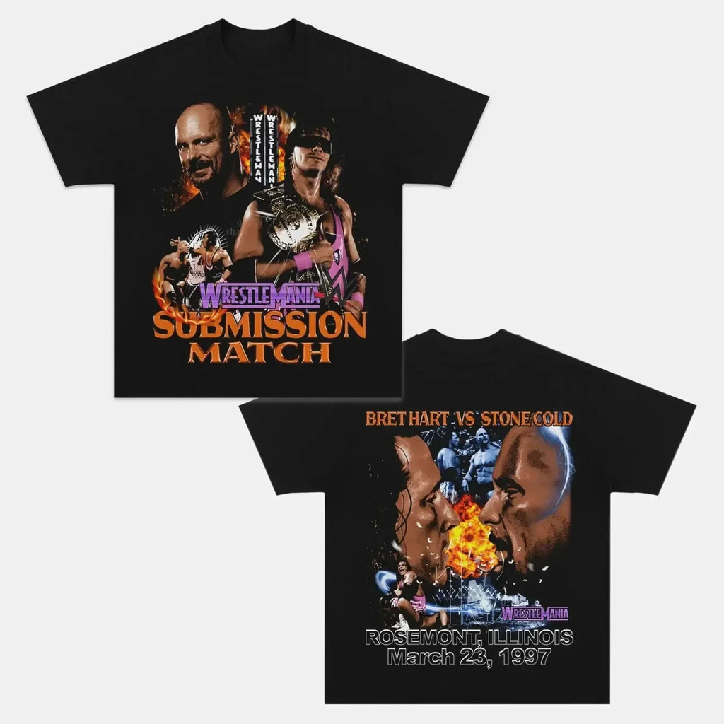 Wrestlemania 13 Back Design TEE Hoodie, Sweatshirt | CoreVibeTees.com (Image 1)