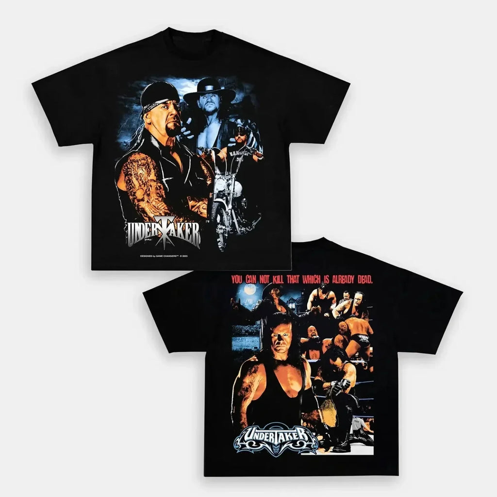 Undertaker Back Design TEE Hoodie, Sweatshirt | CoreVibeTees.com (Image 2)