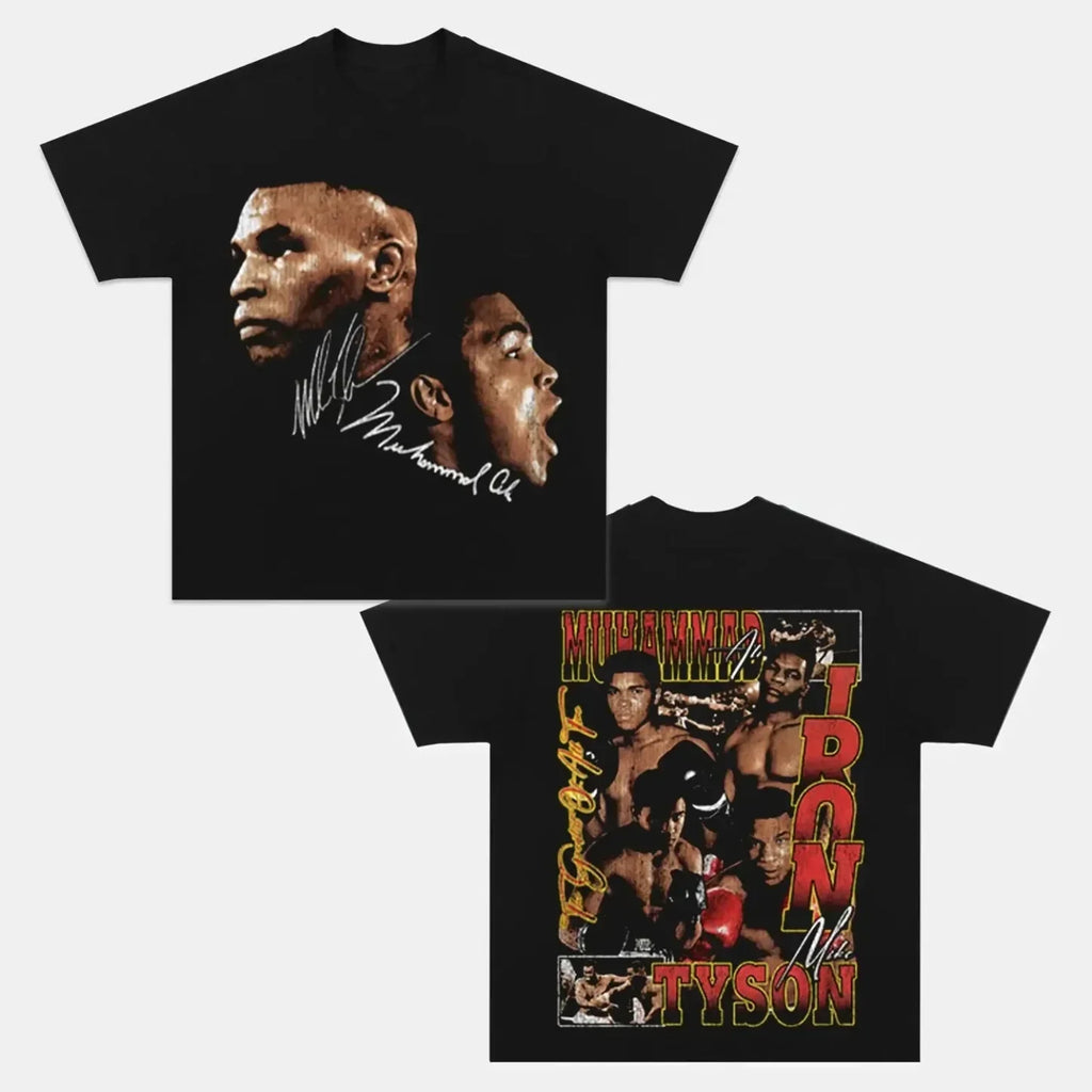 Tyson vs Ali Back Design TEE Hoodie, Sweatshirt | CoreVibeTees.com (Image 1)