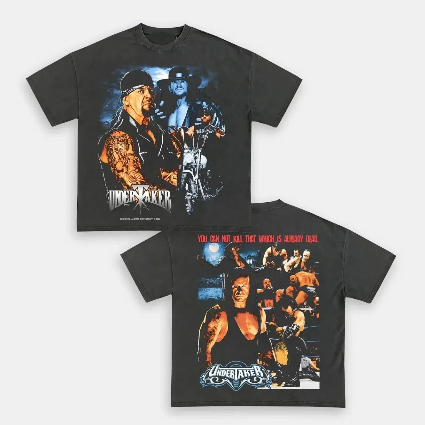 Undertaker Back Design TEE Hoodie, Sweatshirt | CoreVibeTees.com (Image 1)
