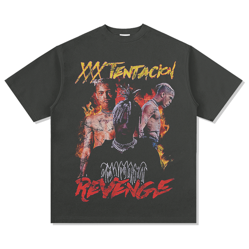 XXX TENTACION " REVENGE"  TEE 2024 Hoodie, Sweatshirt | CoreVibeTees.com (Image 3)