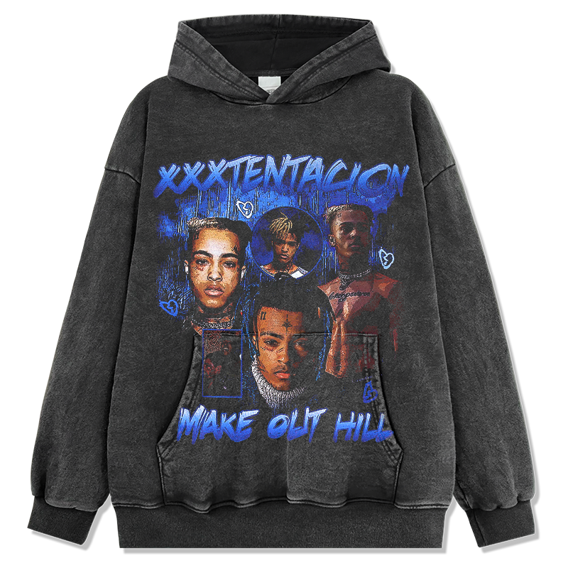 XXX TENTACION "MAKE OUT HILL" HOODIE 2024 T-Shirts, Sweatshirt | CoreVibeTees.com (Image 3)