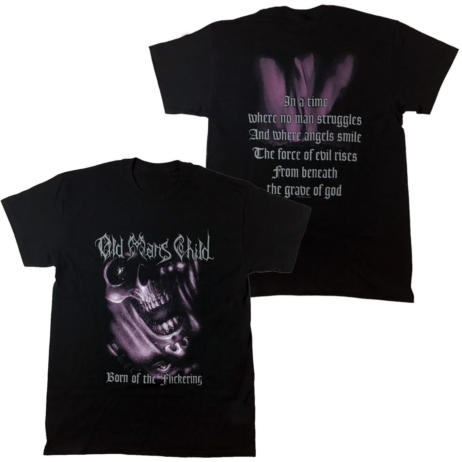 Old Man's Child - Born Of The Flickering t-shirt Hoodie, Sweatshirt | CoreVibeTees.com (Image 1)
