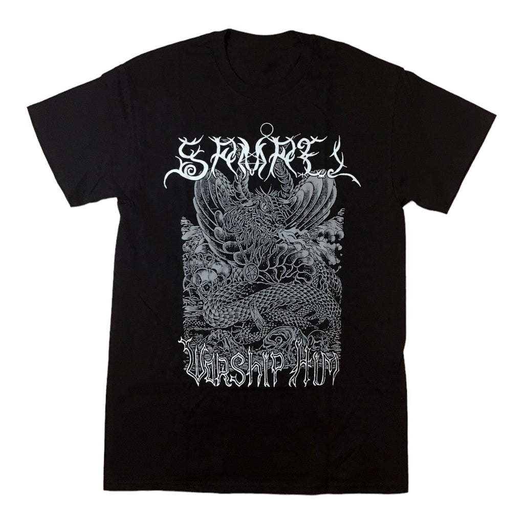 Samael - Worship Him t-shirt Hoodie, Sweatshirt | CoreVibeTees.com (Image 2)