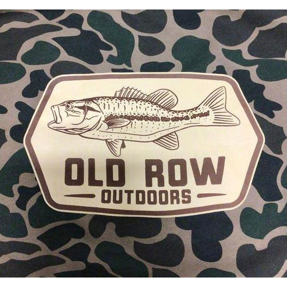 Old Row Outdoors Bass Badge Camo Hoodie T-Shirts, Sweatshirt | CoreVibeTees.com (Image 3)