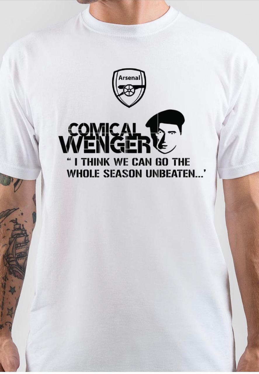 Arsenal Comical Wenger T-Shirt Hoodie, Sweatshirt | CoreVibeTees.com