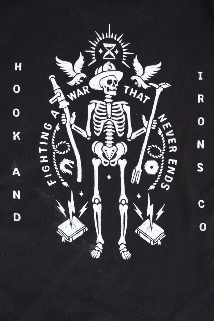 War That Never Ends - Black Tee Hoodie, Sweatshirt | CoreVibeTees.com (Image 3)