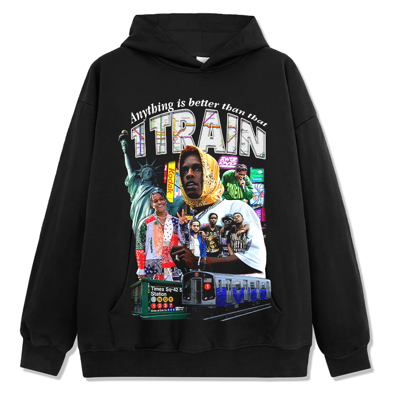 ANYTHING IS BETTER THAN THAT 1 TRAIN HOODIE 2024 T-Shirts, Sweatshirt | CoreVibeTees.com (Image 1)