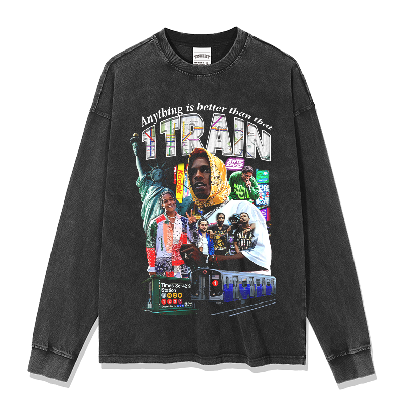 ANYTHING IS BETTER THAN THAT 1 TRAIN SWEATSHIRT 2024 T-Shirts, Hoodie | CoreVibeTees.com (Image 2)