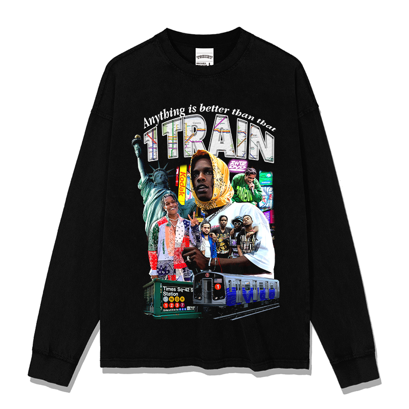ANYTHING IS BETTER THAN THAT 1 TRAIN SWEATSHIRT 2024 T-Shirts, Hoodie | CoreVibeTees.com (Image 1)