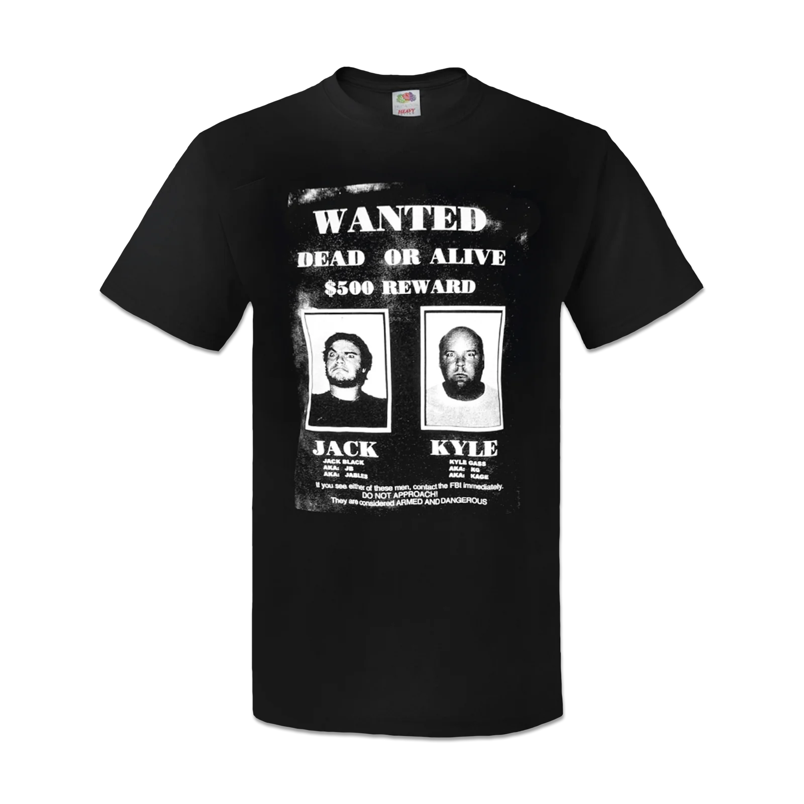 Tenacious D - Wanted t-shirt Hoodie, Sweatshirt | CoreVibeTees.com