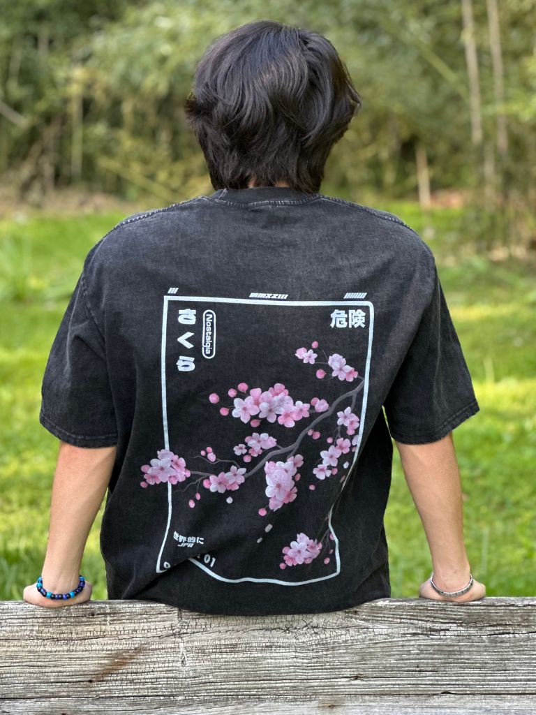 Cherry Blossom Vintage T-Shirt Style002 Hoodie, Sweatshirt | CoreVibeTees.com (Image 3)