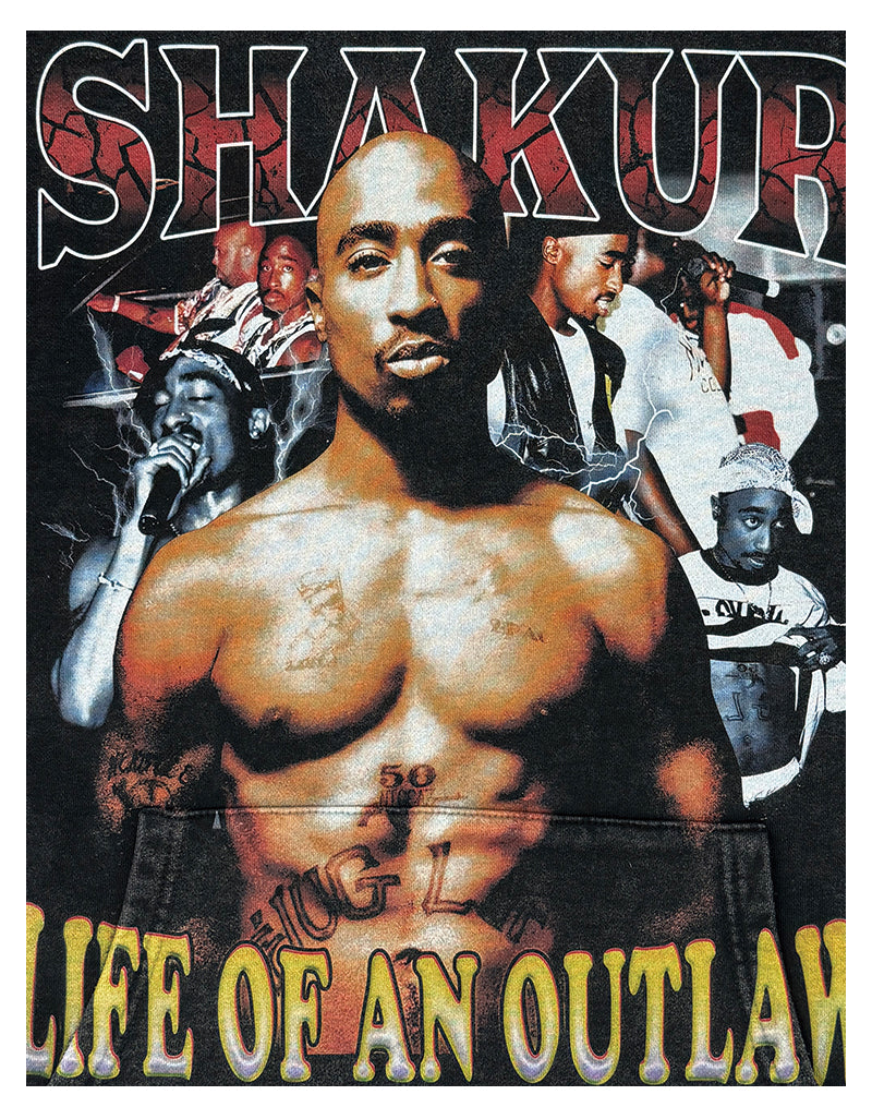 Life of an Outlaw By Tupac Shakur Hoodie T-Shirts, Sweatshirt | CoreVibeTees.com (Image 3)