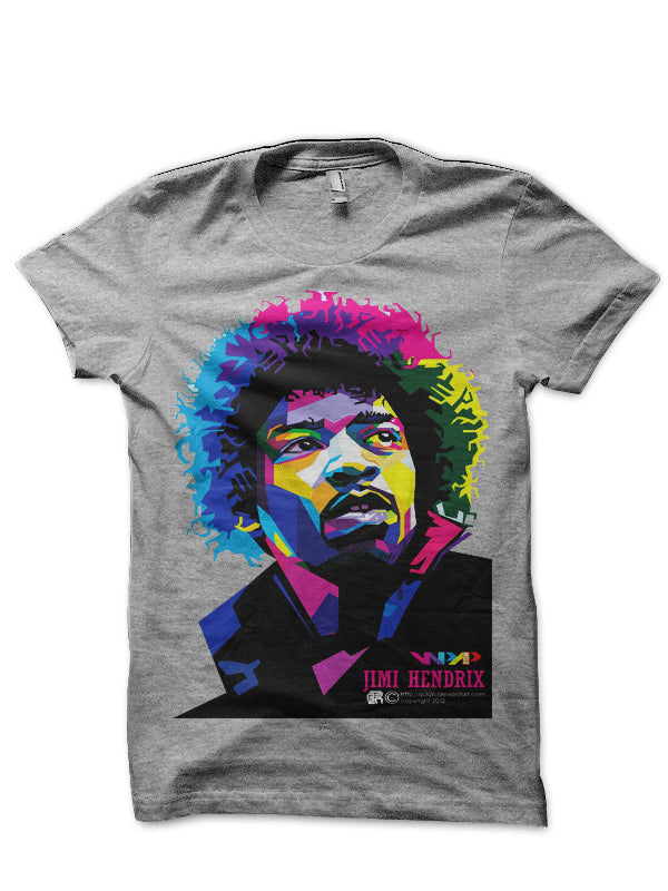Jimi Hendrix Half Sleeve T-Shirt Style001 Hoodie, Sweatshirt | CoreVibeTees.com