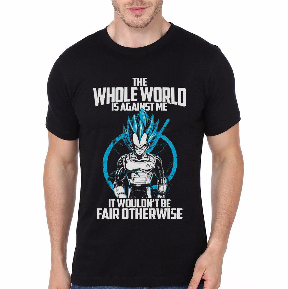 The World Is Against Me, It Wouldnâ€™t Be Fair Otherwise Black T-Shirt Hoodie, Sweatshirt | CoreVibeTees.com