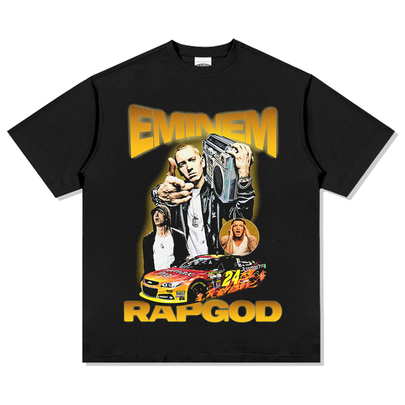 EMINEM "RAP GOD" TEE 2024 Hoodie, Sweatshirt | CoreVibeTees.com (Image 1)