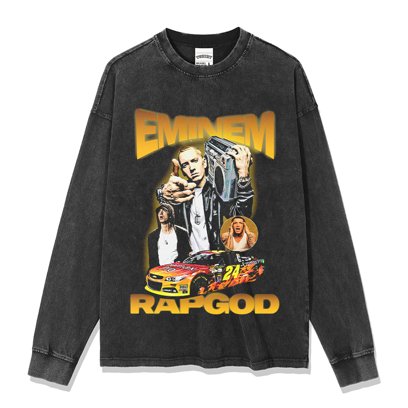 EMINEM "RAP GOD" SWEATSHIRT 2024 T-Shirts, Hoodie | CoreVibeTees.com (Image 4)