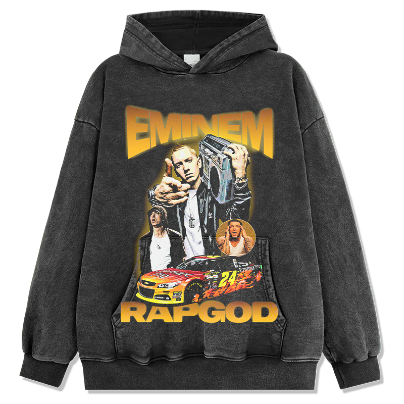 EMINEM "RAP GOD" HOODIE 2024 T-Shirts, Sweatshirt | CoreVibeTees.com (Image 3)