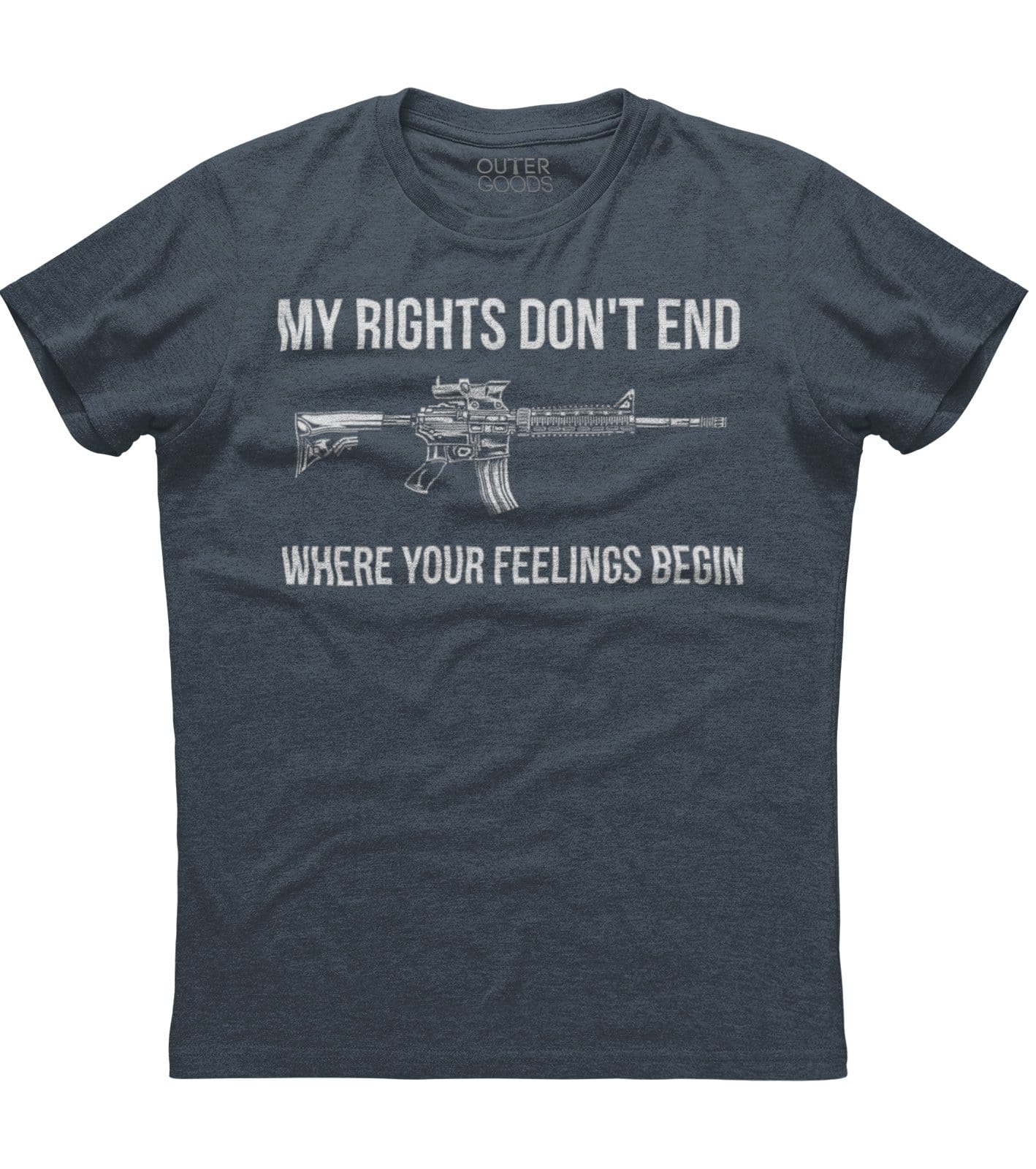 My Rights Don't End Where Your Feelings Begin Gun T-Shirt (O) Hoodie, Sweatshirt | CoreVibeTees.com (Image 3)