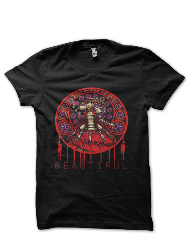 Nier â€“ Simone (Beautiful) Black Half Sleeve T-Shirt Hoodie, Sweatshirt | CoreVibeTees.com