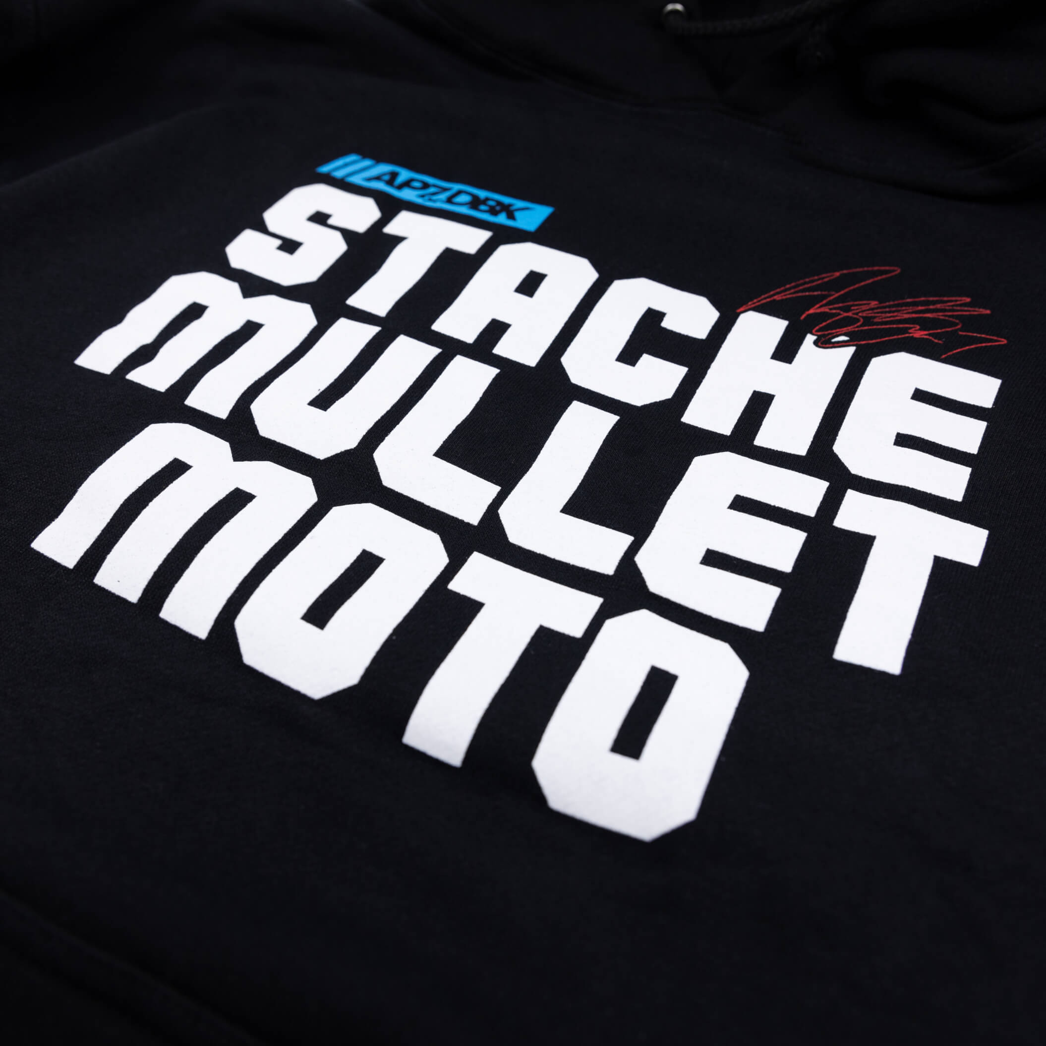 Stache Mullet Moto - AP7 Youth Hoodie T-Shirts, Sweatshirt | CoreVibeTees.com (Image 4)