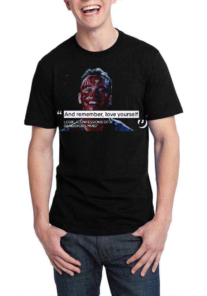 Love Yourself Black Half Sleeve T-Shirt Hoodie, Sweatshirt | CoreVibeTees.com