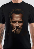 Arnold Schwarzenegger Cigar T-Shirt Hoodie, Sweatshirt | CoreVibeTees.com