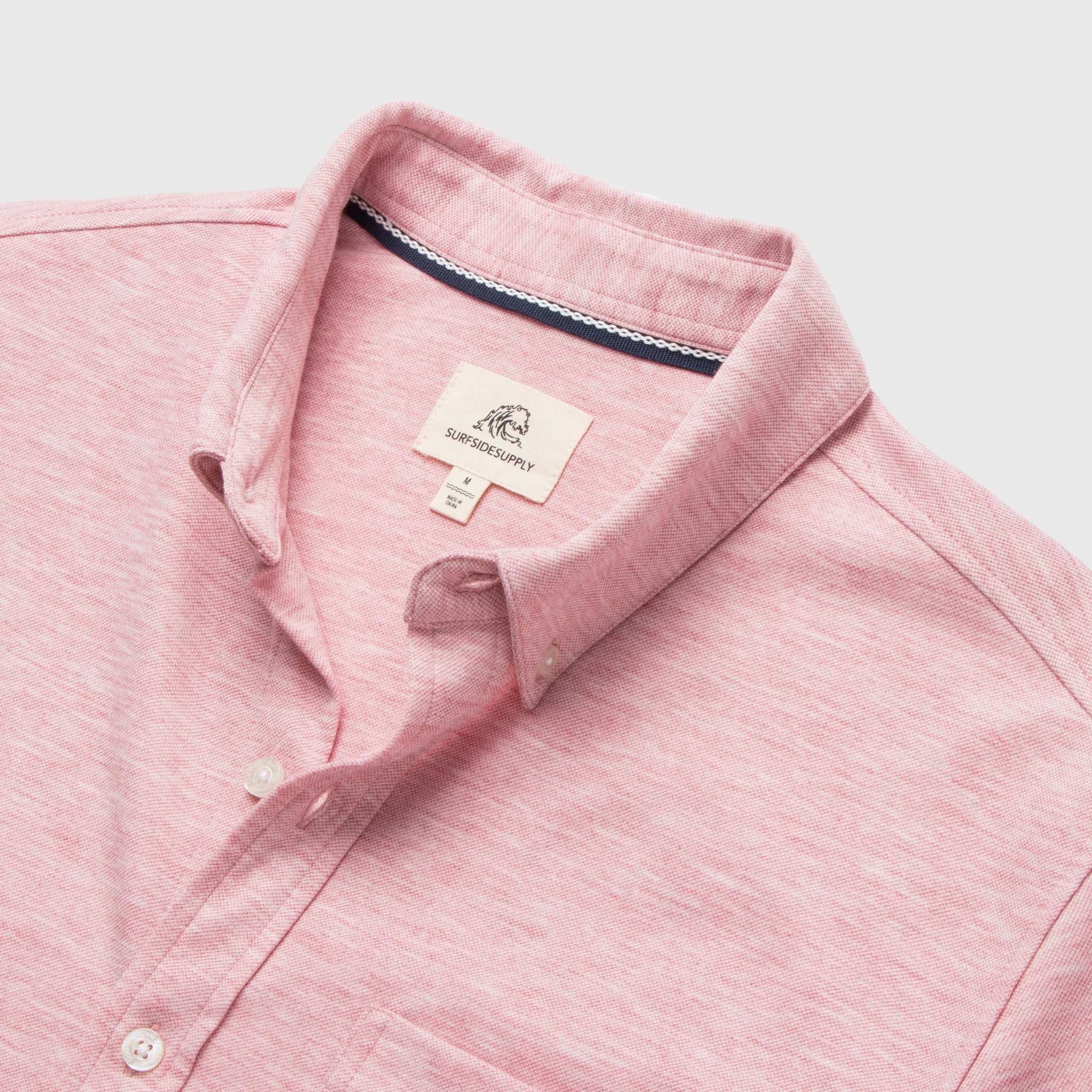 Tony Pique Knit Shirt - Pink Heather Hoodie, Sweatshirt | CoreVibeTees.com (Image 4)